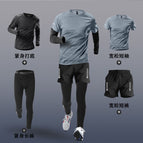 Small square gray four-piece set / M (40.00kg -50.00kg)