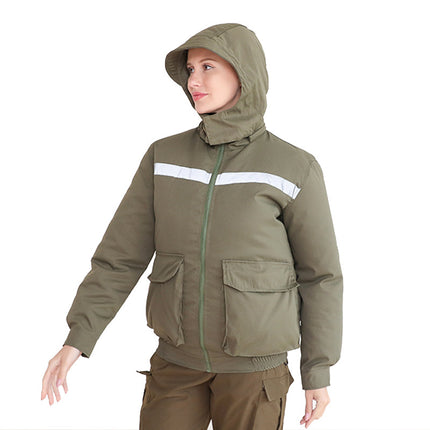 Hooded Sun Protection Air-Conditioned Clothing, Summer Air-Conditioned Clothing with Fan for Cooling, Outdoor Camouflage Work Clothes, Wholesale Workwear