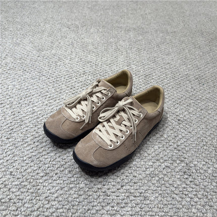 Women's Thick-Soled Casual Shoes 2025 Autumn New Comfortable Versatile Hiking Sneakers Board Shoes Agan Shoes