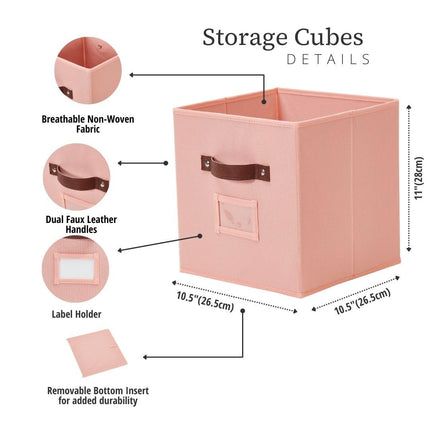 Amazon Lidless Storage Box Fabric Storage Box Foldable Large Drawer Storage Box Toy Storage Box