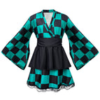 855 Green [Coat + skirt + apron]] / M