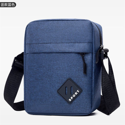 Wholesale Cheap Men's and Women's Shoulder Bag Horizontal and Vertical Small Square Bag Fashionable Simple Walking Crossbody Mobile Phone Coin Wallet