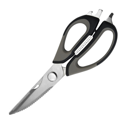 Multifunctional Refrigerator Scissors Magnetic Suction Detachable Household Powerful Chicken Bone Scissors Food Barbecue Scissors Stainless Steel Kitchen Scissors