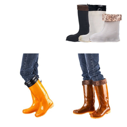 Rain Boots No Inner Fishermen's Shoes Speed Dry Kitchen Shoes Rain Boots Men's High Labor Protection Rubber Shoes Odor-proof Shoes Non-slip Water Shoes