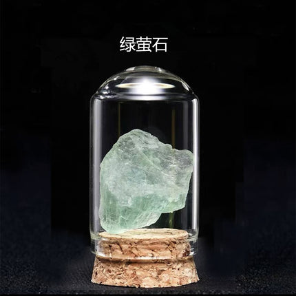 Natural Crystal Ore Specimen Ornaments Crystal Raw Stone Agate Rock Children's Science Teaching Mineral Crystal Wholesale