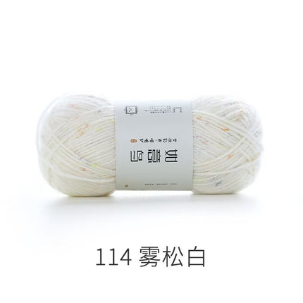 Ruyi bird spray wool yarn color point 50g cotton thread hand woven cotton thread scarf thread thick manual diy group thread wholesale
