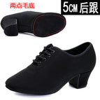 Black 5cm two-point fur sole / 34
