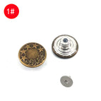 1 # Environmentally friendly stainless steel buttons (default screws can be replaced with aluminum nails if you leave a message)
