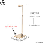 Mirror rose gold large A head base thickened