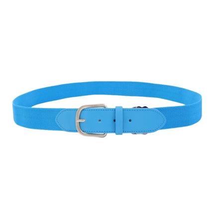 Outdoor sports elastic baseball belt elastic softball elastic belt fashion decorative alloy belt wholesale