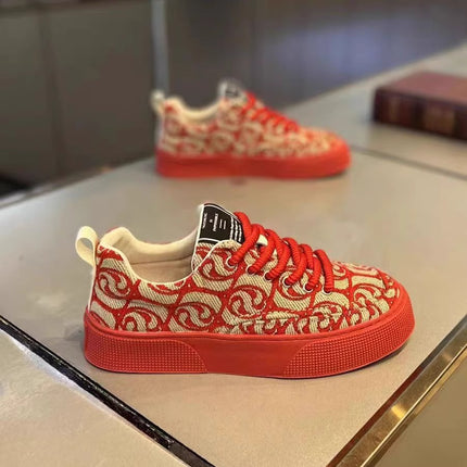 Men's Shoes Summer New Breathable Cloth Surface Casual Internet Trendy All-match Men's Sneakers Weaved Canvas Shoes for Men