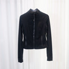 Black 091 jacket / S/2 size 40~45kg