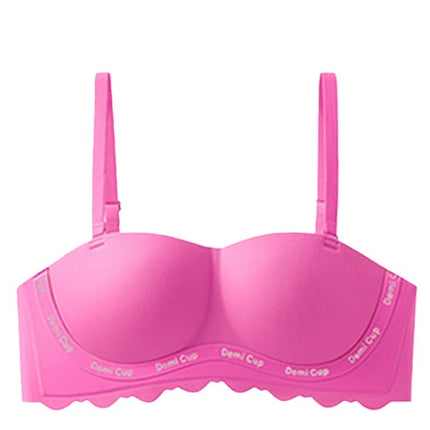 Sexy Fashion Strapless Push-up Bra Breathable Bra One-piece Fixed Cup Dress Cup Underwear Foreign Trade Cross-border