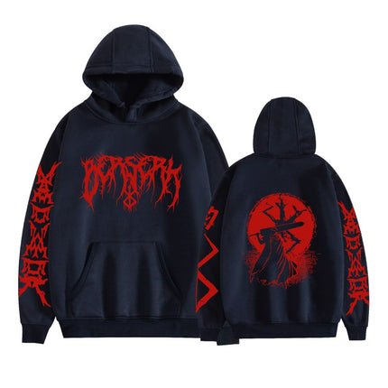2024 New sword style legend peripheral Sun Man print casual loose men's and women's hoodies sweatshirt wholesale