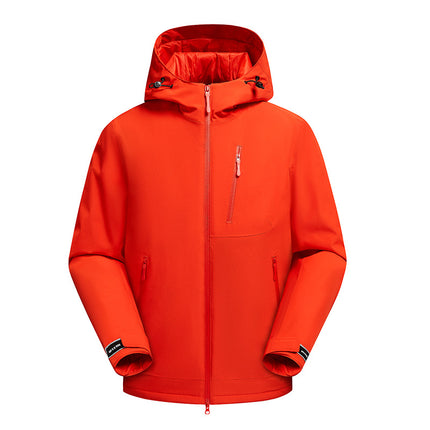 Niaojia Outdoor Integrated Cotton Jacket Windproof Waterproof Warm Coat Corporate Team Building Travel Work Cotton Clothing Customization