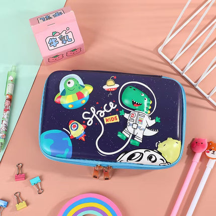 Eva Pencil Box 3D Stereo Large-Capacity Kidsren's Pencil Bag Multi-Functional Student Stationery Popular Pencil Box Waterproof