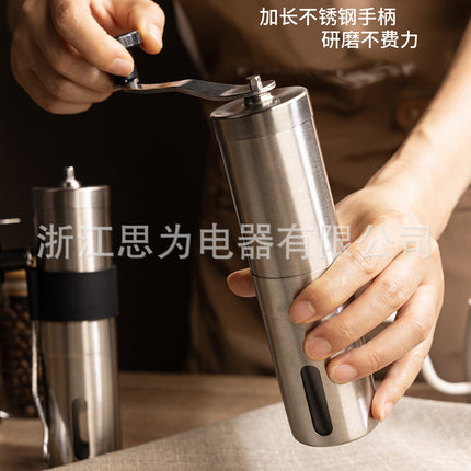Amazon Portable Coffee Grinder Manual Coffee Grinder Stainless Steel Coffee Grinder Hand-Cranked Coffee Grinder
