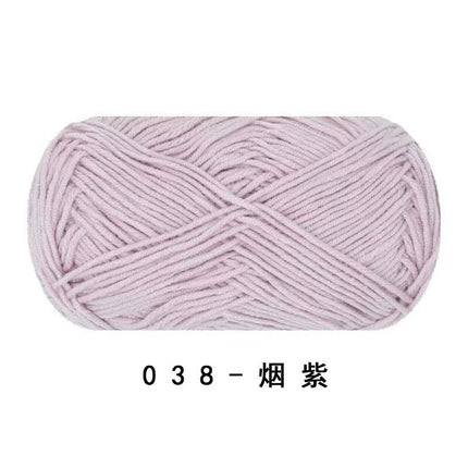 Ruyi Bird Four-Strand Combed Milk Cotton Wool Ball DIY Handmade Crochet Thin Thread Doll Wholesale Wool Ball