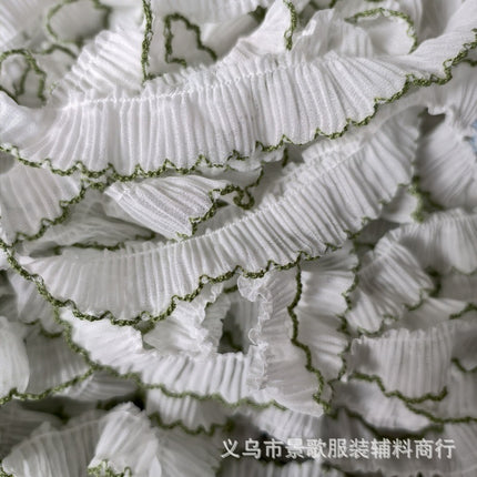 Spot Pleated Chiffon Lace DIY Handmade Clothing Accessories Clothing and Hat Skirt Decoration Home Fabric Curtain Decoration