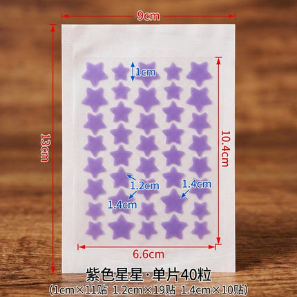 New Colored Student Cute Colloidal Dopamine Mask Acne Removal Anti-Acne Day and Night Fading Double-Effect Acne Patch Acne Patch