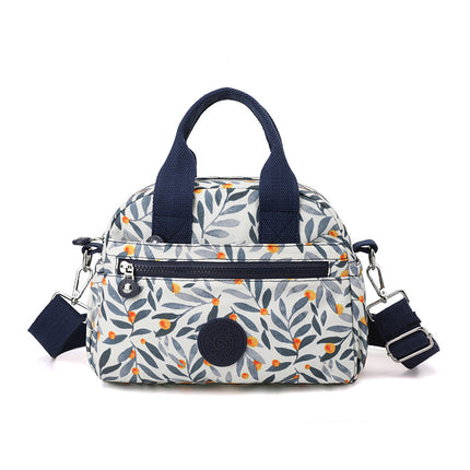 Casual Shopping Crossbody Bag Lightweight Nylon Handbag Fashionable Printed Women's Bag Fashionable All-match Women's Shoulder Bag