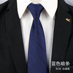 8cm-blue dark strip zipper