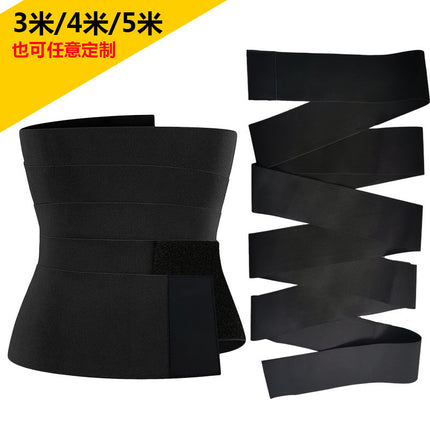 Cross-Border Women's Waist Wrap Body Shaping Corset Elastic Waist Belt Breathable Cross Waist Shaping Belt