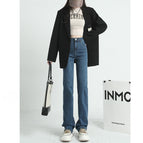 Spring and Autumn: retro blue (lengthened) / XS