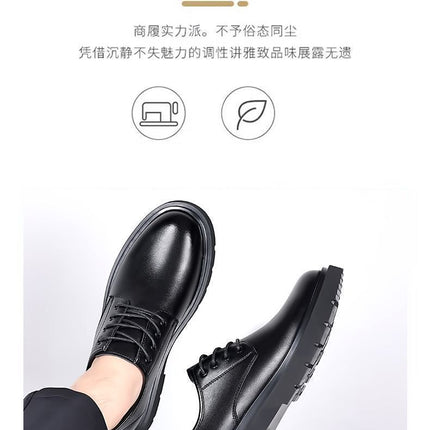 [100% full cowhide] special clearance processing leather shoes men's shoes genuine leather soft bottom non-slip business casual shoes