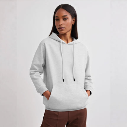 Guangdong Warehouse Women's Autumn Trendy Brand New Product 839 # 300g Dison Cotton Hoodie Sweatshirt with Double-Layer Hood, Loose Pullover