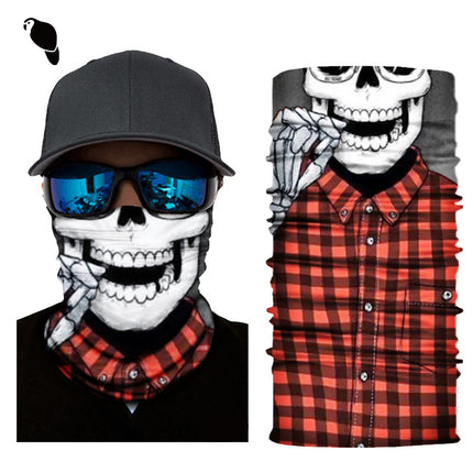 Xun Hui picture series magic scarf printed men's and women's sports multifunctional sunscreen windproof riding mask spot