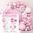 Pink balloon set 010