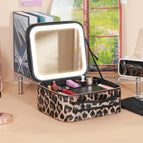 [small leopard print color] full screen mirror + led fill light