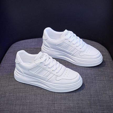 Spring and Autumn Casual Women's Board Shoes New Women's White Shoes Fashion Thick Sole Simple Women's Casual Shoes sneaker