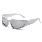 Silver frame white mercury