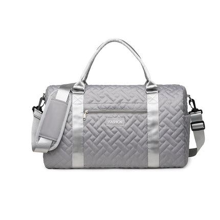 Oxford Cloth Short Distance Maternity Waiting Bag Large Capacity Dry and Wet Separation Travel Bag Rhomboid Crossbody Boating Bag Water-repellent