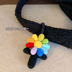 Colorful daisies (finished pendant)