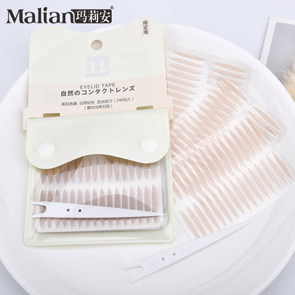 Marion 240 Back Lace Double Eyelid Sticker Invisible Waterproof Sweat Can't Curl Edge Breathable Skin Sticker 3003
