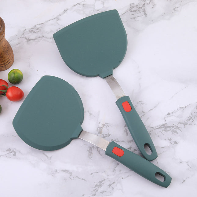 Silicone Kitchenware High Temperature Resistant Silicone Shovel Food Grade Household Teppanyaki Home Edition Teppanyaki Tools Complete Set