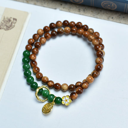 Monkey Head Natural King Kong Star Moon Cook DIY Accessories Men's and Women's Pan Wen Play Hand-held Chain Buddhist Bead String