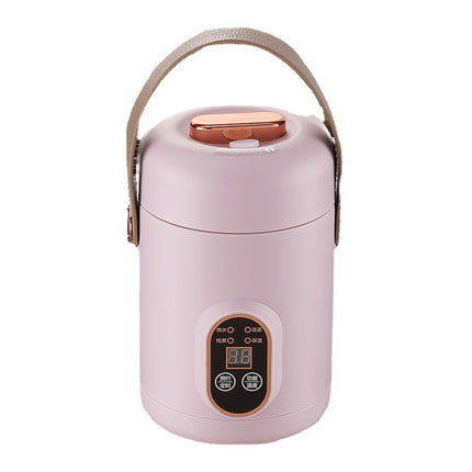Douyin red electric stew portable soup porridge artifact 1.2L stainless steel electric pot multi-function Reservation