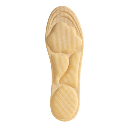 6D Cloud Insole for Women's Long-standing Anti-pain, Sweat, Anti-odor Soft Sole Comfortable Feeling Sports High Heel Loafers