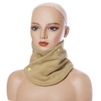 khaki double fleece-lined thickening] / 60-80cm