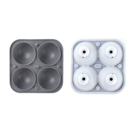 Food Grade Large Ice Hockey Mold Ice Artifact Whiskey Household Frozen Ice Block Spherical Large Silicone Round Ice Pot