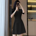 Black dress / S