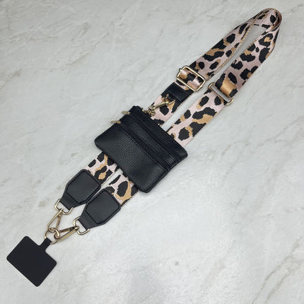 Colorful adjustable mobile phone lanyard slung rope mobile phone rope mobile phone chain rope outdoor anti-lost phone rope single shoulder strap