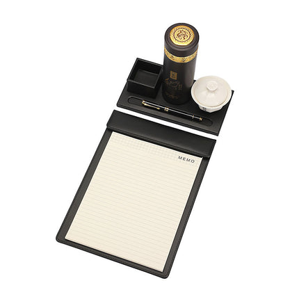 Wholesale a4 business leather meeting signing tablet clip hotel contract signature document magnetic Menu Pad clip