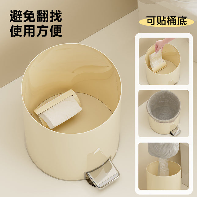 Garbage Bag Storage Box Kitchen Wall-mounted Storage Artifact Bathroom Multifunctional Withdrawable Plastic Bag Storage Box