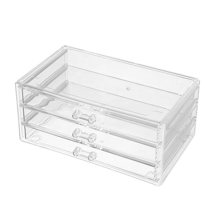Five-layer Transparent Storage Box New Lipstick Eyeshadow Eyebrow Pen Storage Rack Cosmetic Desktop Dressing Table Storage Box