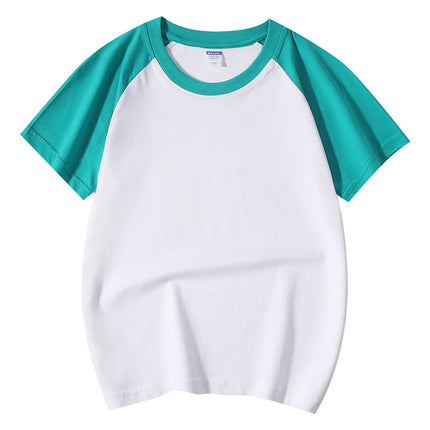 Nezha and Ao Bing Style Pure Cotton T-Shirts, Round Neck Cultural Shirts, Class Uniforms, Kindergarten Group Wear, Casual and Versatile